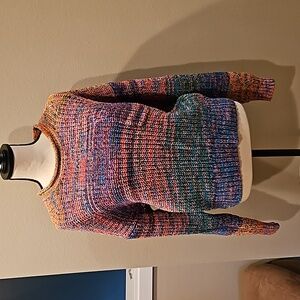 Gap Rainbow Knit Sweater. S